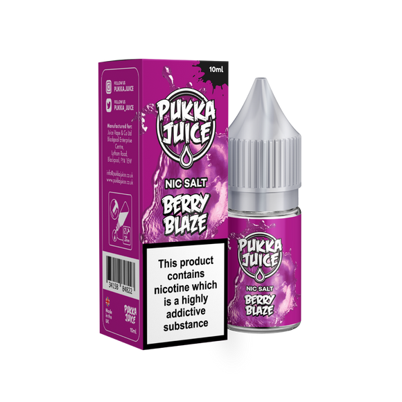 Pukka Berry Blaze Nic Salt 10mg E-liquid
