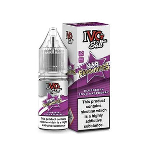 IVG Bar Favourites Blueberry Sour Raspberry Nic Salt E-liquid