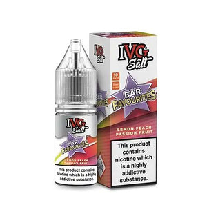 IVG Bar Favourites Lemon Peach Passion Fruit Nic Salt E-liquid