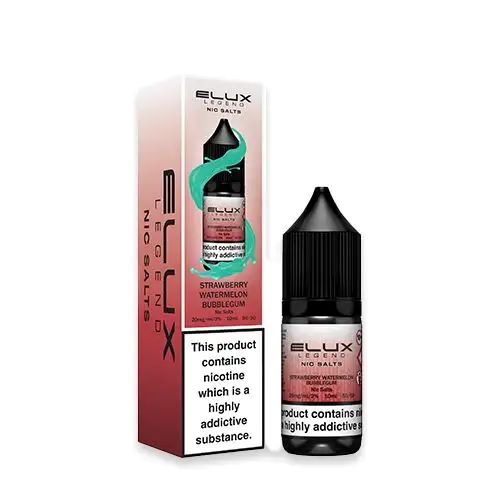 Elux Legend Strawberry Watermelon Bubblegum Nic Salt E-liquid