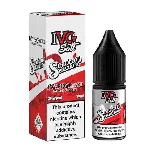 IVG Strawberry Sensation Nic Salt E-liquid