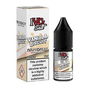 IVG Vanilla Biscuit Nic Salt E-liquid