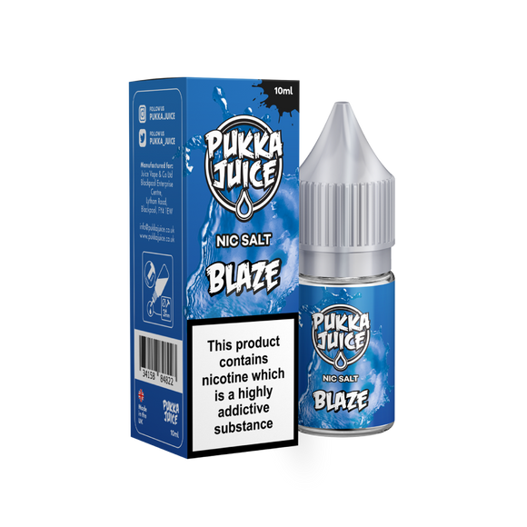 Pukka Blaze Nic Salt 10mg E-liquid