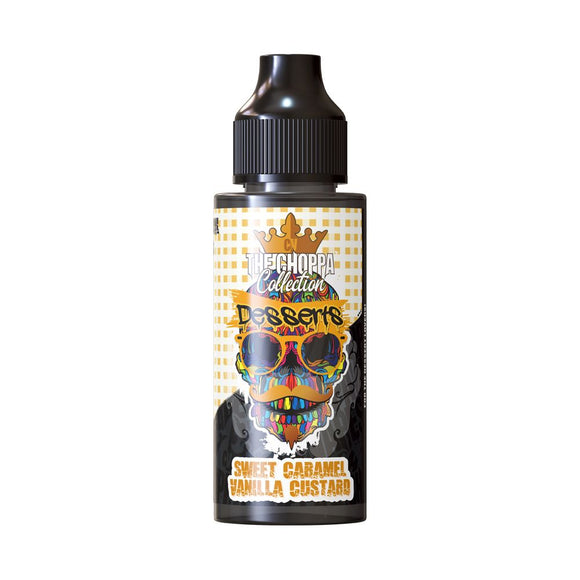 Choppa Vapes Sweet Caramel Vanilla Custard 100ml E-liquid