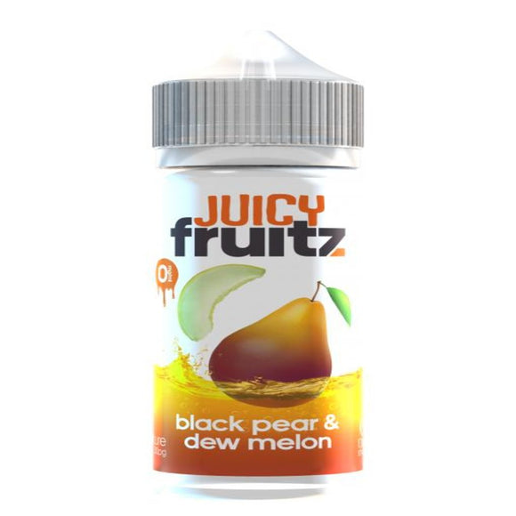 Juicy Fruitz Black Pear & Dew Melon 100ml E-liquid