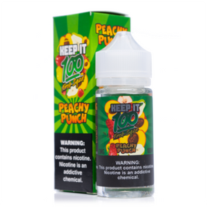 Keep it 100 Peachy Punch 100ml E-liquid