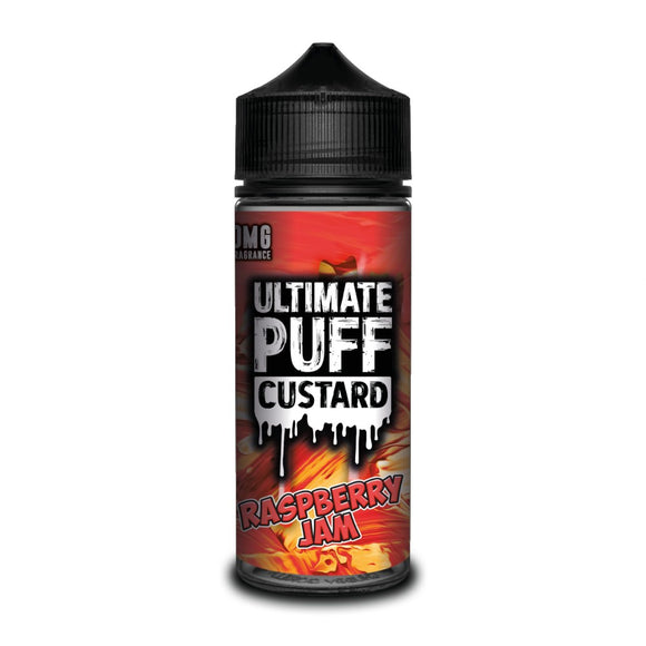 Ultimate Puff Raspberry Jam Custard 100ml E-Liquids